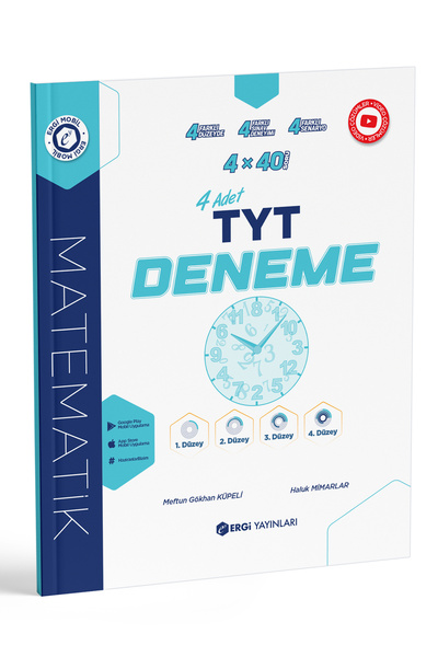 ergi yayınları Ergi TYT Matematik Denemeleri