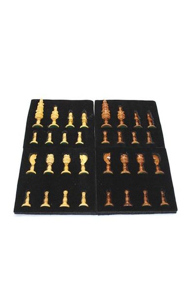 mk global Wooden Chess Piece No 1