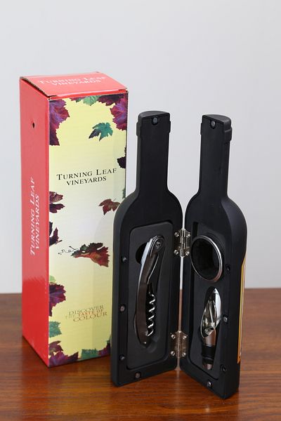 imsaconcept Bottle Corkscrew Set Small Black