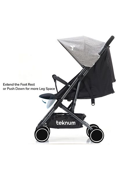 TEKNUM عربة أطفال يوغا لايت - رمادية