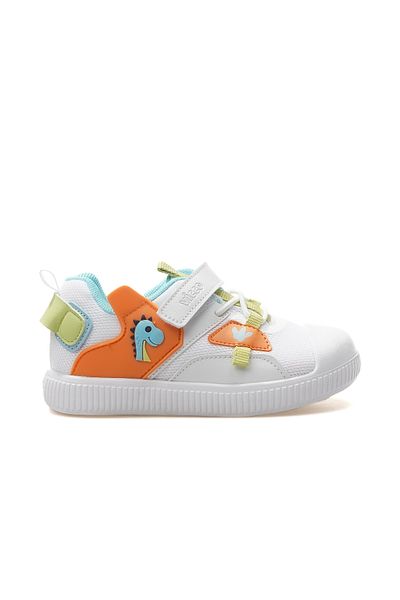 Vicco Snoop Boy's Sneaker - Sports Shoes White and Black