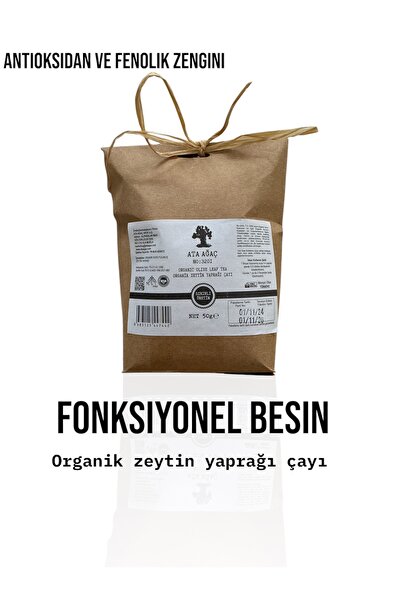 ATA AĞAÇ Organik Zeytin Yaprağı 50 gr