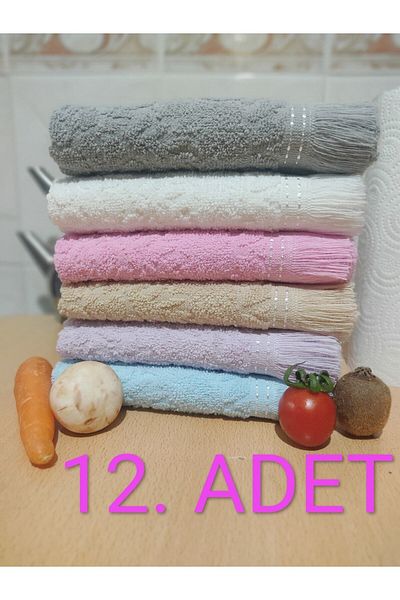 kelebektekstil Meslina 30x50cm ((12 BUC.) Prosoape de bucătărie |   Lavetă de uscare |   Prosop de mână Hms-bucătărie