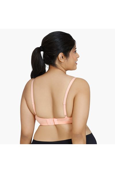Zivame Zivame Hook and Eye Detail Support Bra