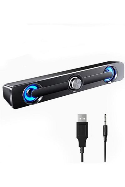 COOYA Computer Speakers, Multimedia System, USB Powered Strong Bass for PC Smartphone Tablet