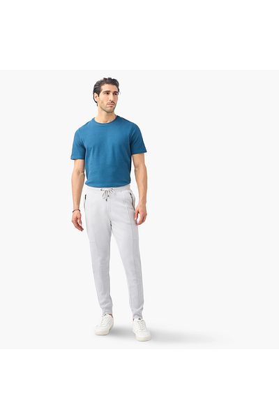 Iconic Panelled Slim Fit Joggers With Drawstring Closure And Pockets