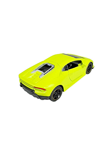 Toyaş Super Sports Car Metal Model Pull Drop Doors Opened Toy Car 10cm Green