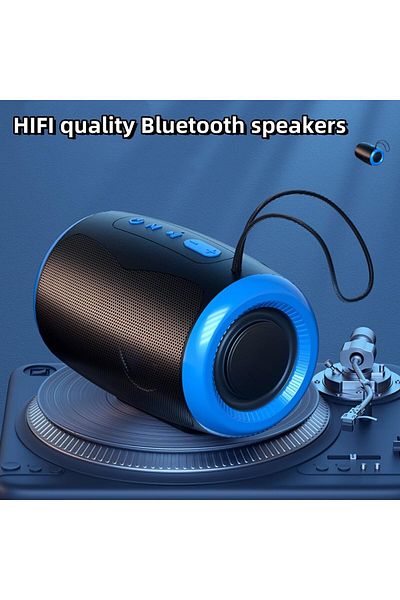 COOYA Bluetooth Speaker,  Wireless Portable Waterproof, Hands-Free Calls for Sports, Hiking ,Black&Blue