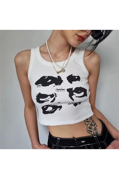 Köstebek Tricou alb I pentru mai bine sau mai rău pentru femei