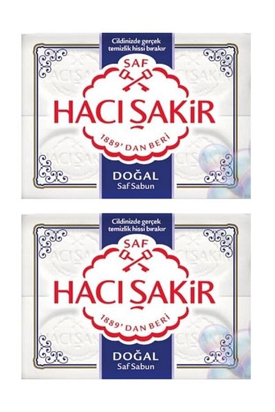 Hacı Şakir Bath Soap Natural 2x 600 gr