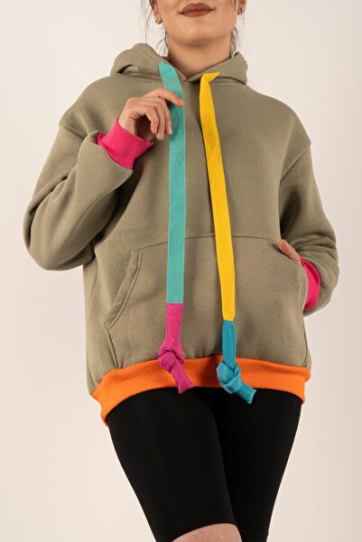 İKLİM LİFE Кольоровий тринитковий светр