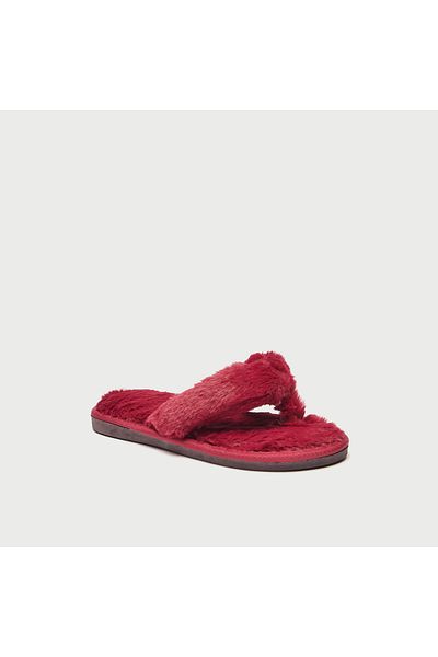 FAV Plush Slip-On Bedroom Slippers
