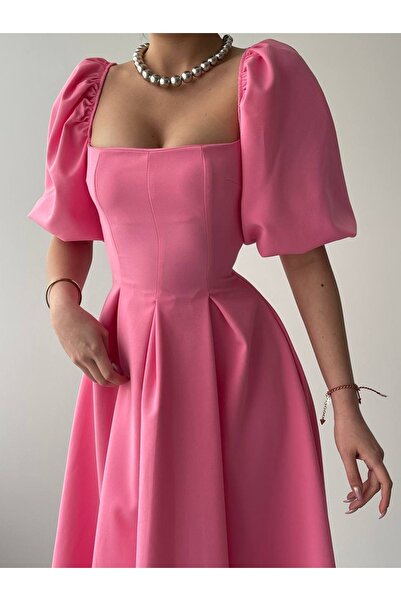 JANES Rochie midi cu fustă flared Benjamin