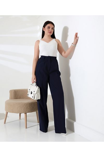 COCOCİX Wide Leg Model Fabric Trousers