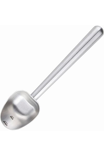 COOYA 15ml Stainless Steel Coffee Scoop, 2 Marks Measuring Spoon with Long Hollow Handle,  for Coffee Tea