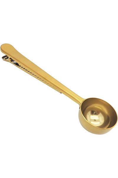 COOYA Coffee Scoop, with Bag Clip, Stainless Steel Multi Function, Measuring Coffee, Tea, Protein Powder