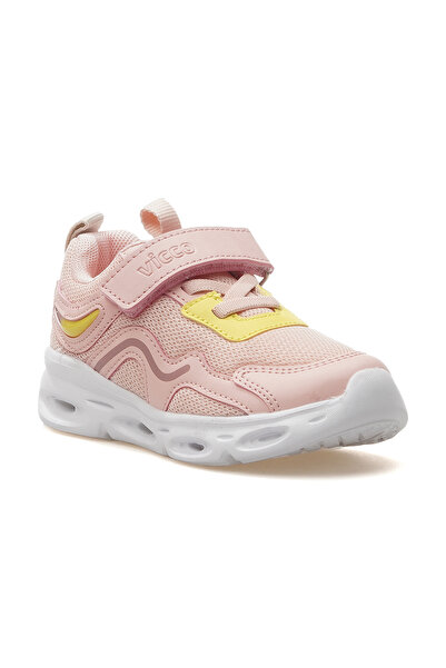 Vicco Rony Işıklı Kız Çocuk Sneaker Spor Ayakkabı 25y 346.117 Pk Pudra