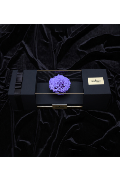 Rosebox Mor Büyük Solmayan Gül
