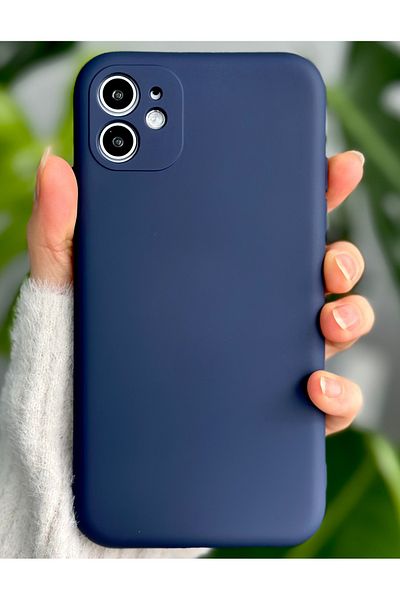 Go Aksesuar حافظة حماية من السيليكون المرن الملون متوافقة مع هاتف Iphone 11