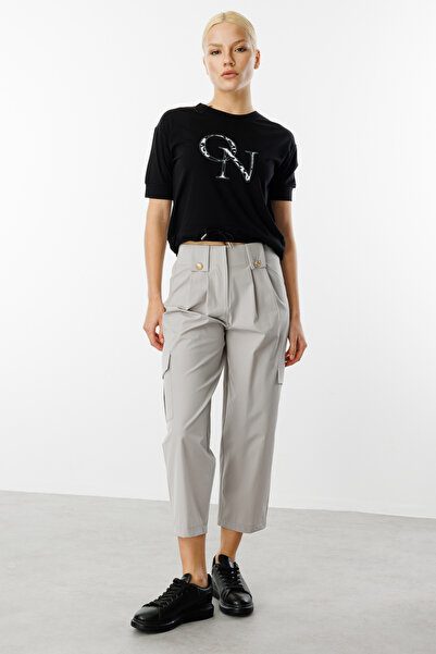 ON Парашутні штани з плісированою тканиною