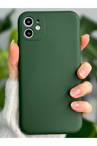 Go Aksesuar حافظة حماية من السيليكون المرن الملون متوافقة مع هاتف Iphone 11