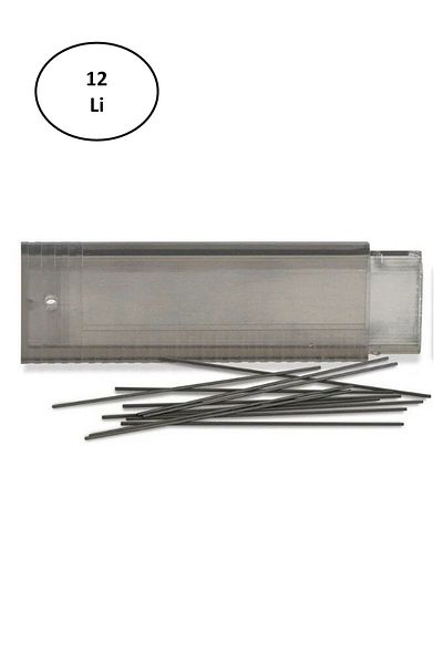 Tombow Lv-t-r5-rg Leader - 0.5 Mm 2b Pen Tip 12 Spare