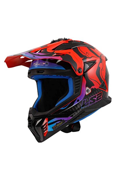 LS2 Fast 2 Wash Kırmızı Kask