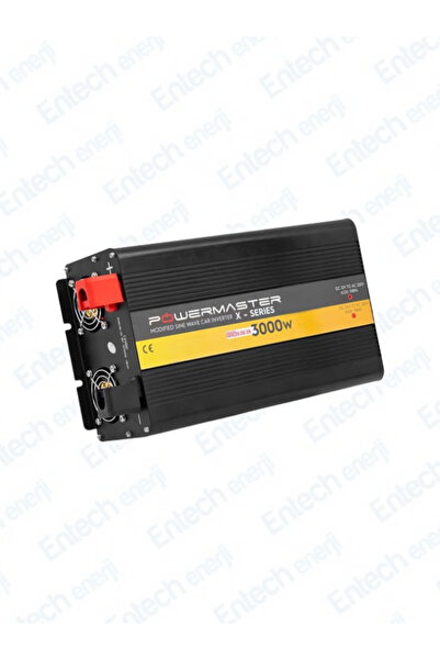 Powermaster 24 V Volt 3000 W Watt Modifiye Sinus İnverter İnvertör 24-220 V Ç...
