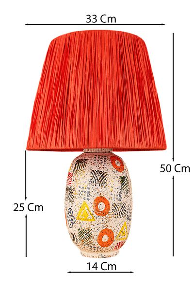 Hmydesign Tangelo Handmade Decorative Ceramic Lampshade