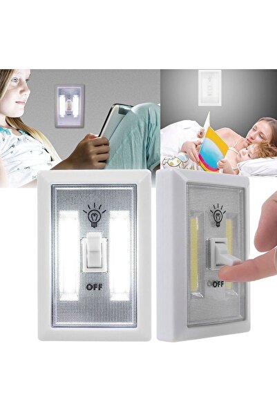 gaman Dolap Içi Lamba Gece Lambası Anahtarlı 2 Adet Cob Ledli Duvar Ve Dolap ...