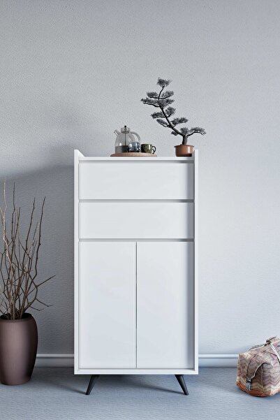 FUHO Serenity Çok Amaçlı Dolap Beyaz