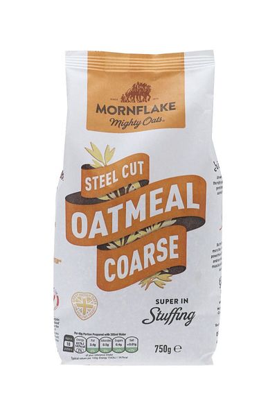 Mornflake Mighty Oats Steel Cut Oatmeal Coarse 750g