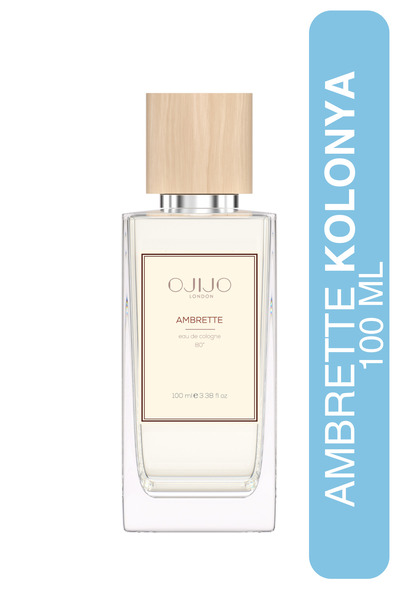 OJIJO LONDON Ambrette Kolonya 100 ml - 80°