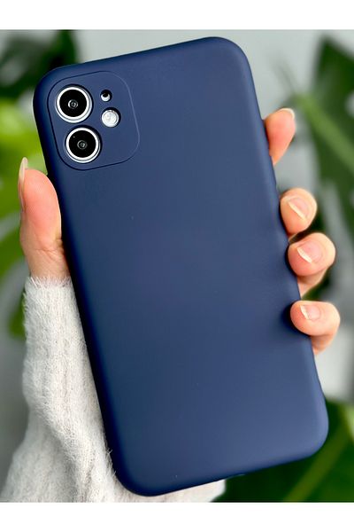 Go Aksesuar حافظة حماية من السيليكون المرن الملون متوافقة مع هاتف Iphone 11