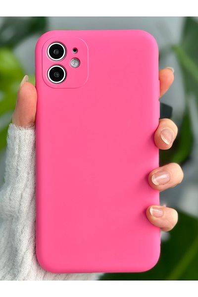 Go Aksesuar حافظة حماية من السيليكون المرن الملون متوافقة مع هاتف Iphone 11