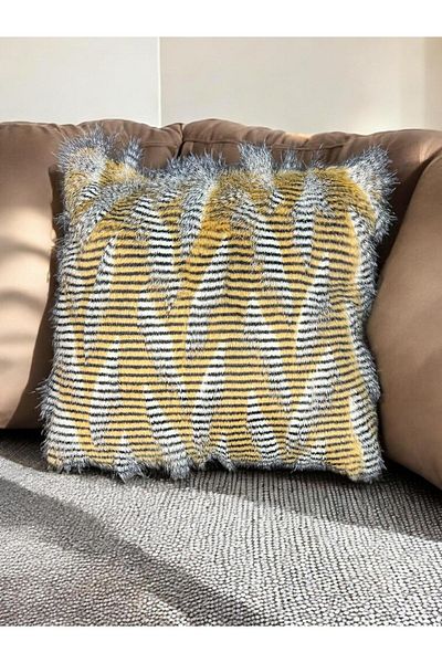 PLUSH STUDIO Εισαγόμενη βελούδινη υφασμάτινη μαξιλαροθήκη μοτίβο 45x45 βελούδινο μαξιλάρι για το σπίτι