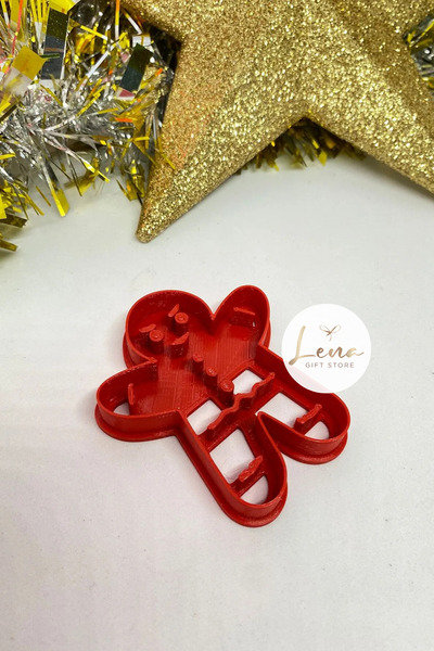 Lena Gift Store New Year's Themed Cookie Mold (1 PC)