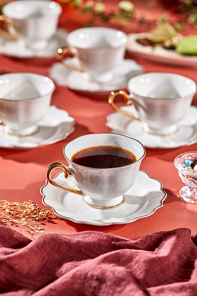 Paçi Stella 6-Person Nescafe and Tea Set