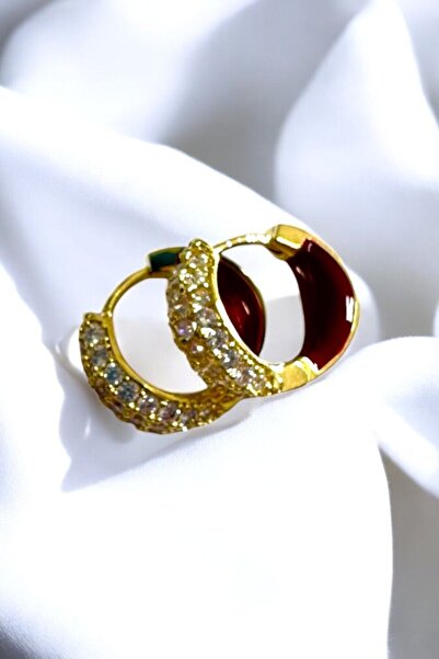 PETEK AKSESUAR Minelli Stone Ring Earring