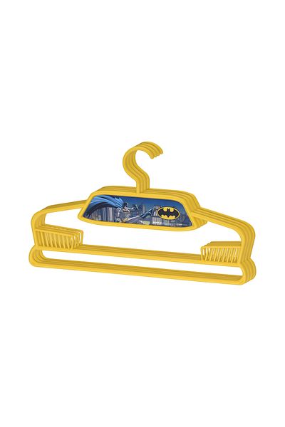 Batman Licensed Boy's Clothes Hanger Set of 4