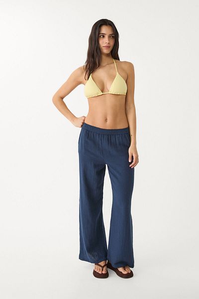 Stradivarius Flowing trousers with an elastic waistband