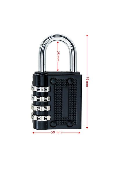 Banyolove Ymk Combination Padlock 50 Mm, Ymk 1350