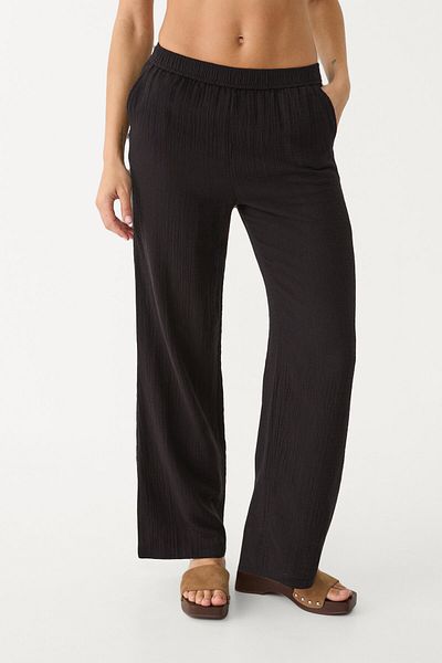 Stradivarius Flowing trousers with an elastic waistband