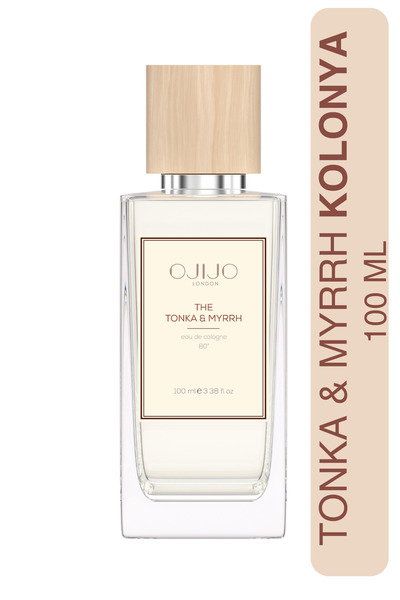 OJIJO LONDON Tonka & Myrrh Kolonya 100 ml - 80°