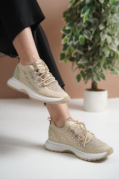 Lolita Love Shoes Pena Ten Knitwear Stone Laced Sports Shoes