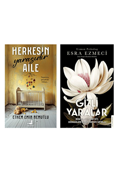 Olimpos Yayınları 2 Kitap / Herkesin Yarasıdır Aile - Gizli Yaralar (Ethem Em...