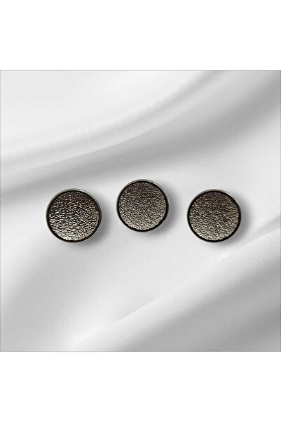 fema aksesuar Silver Color Metallized Embroidered Button Bottom Pole 1.8 cm 6...