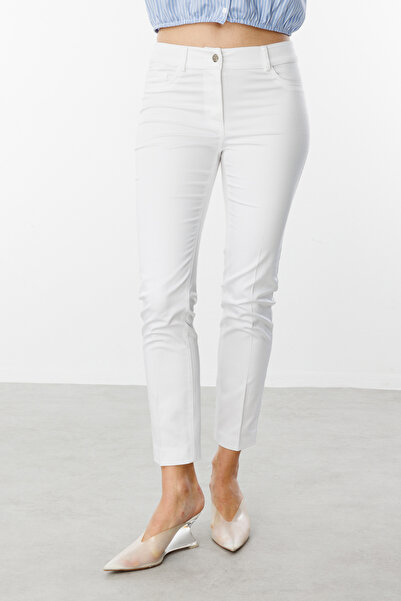 Ekol Bridged Skinny Leg Trousers