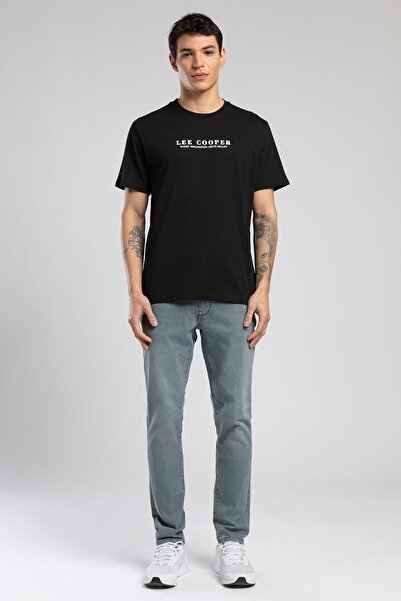 Lee Cooper Antonia Men's Black O Neck T-Shirt