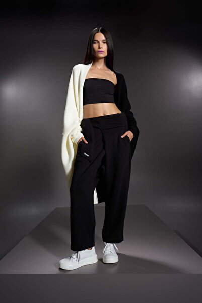 VDR Kadin Siyah Pantolon 16131